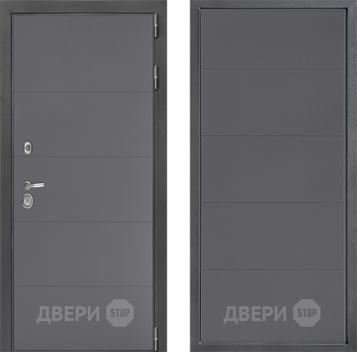 Дверь Дверной континент ДК-3/649 ФЛ-649 Графит софт в Сергиев Посад