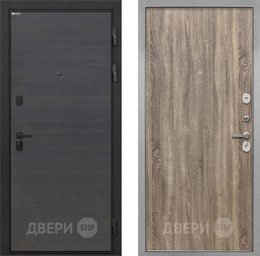 Дверь Интекрон (INTECRON) Профит Black Эковенге Гладкая Дуб турин в Сергиев Посад