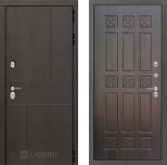 Дверь Лабиринт (LABIRINT) Urban 16 VINORIT Алмон 28